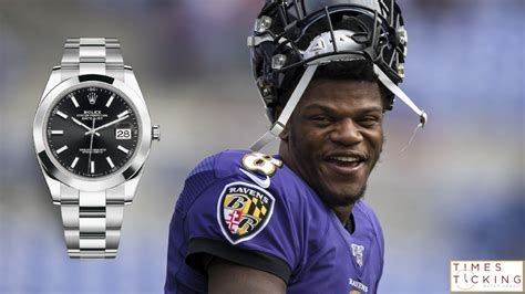 lamar jackson rolex datejust|Lamar Jackson Gifts Entire Ravens Offensive Line Rolexes.